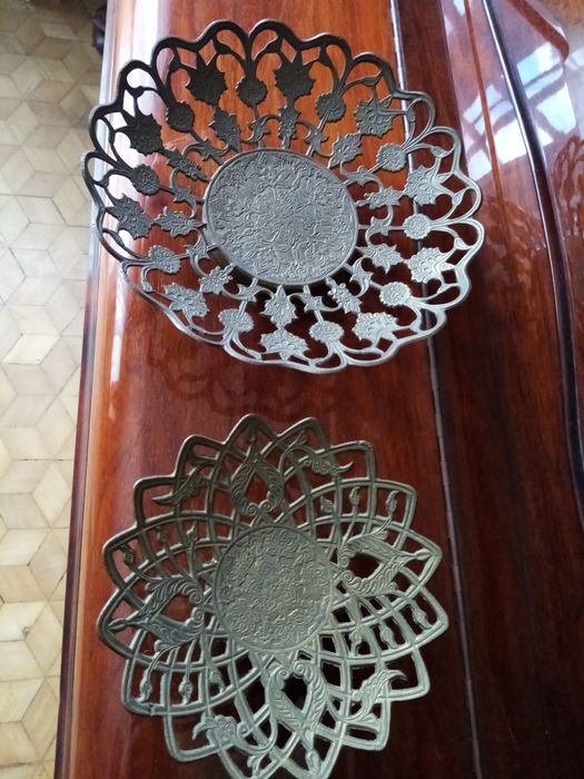 Mosiezne Patery, tace, podstawki azurowe .