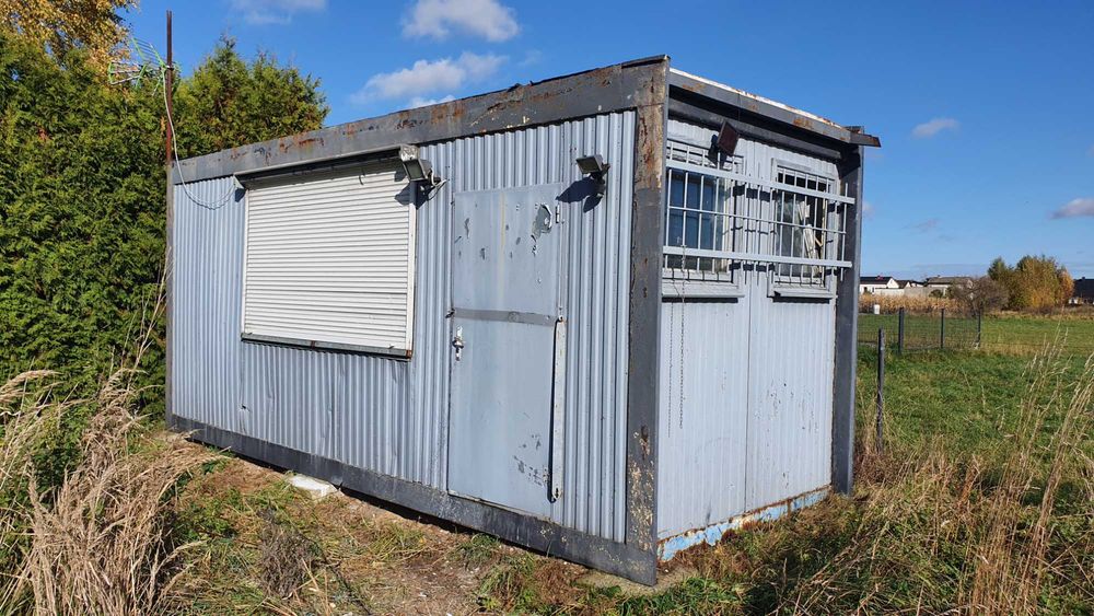 Kontener socjalny biurowy mieszkalny letniskowy na działke