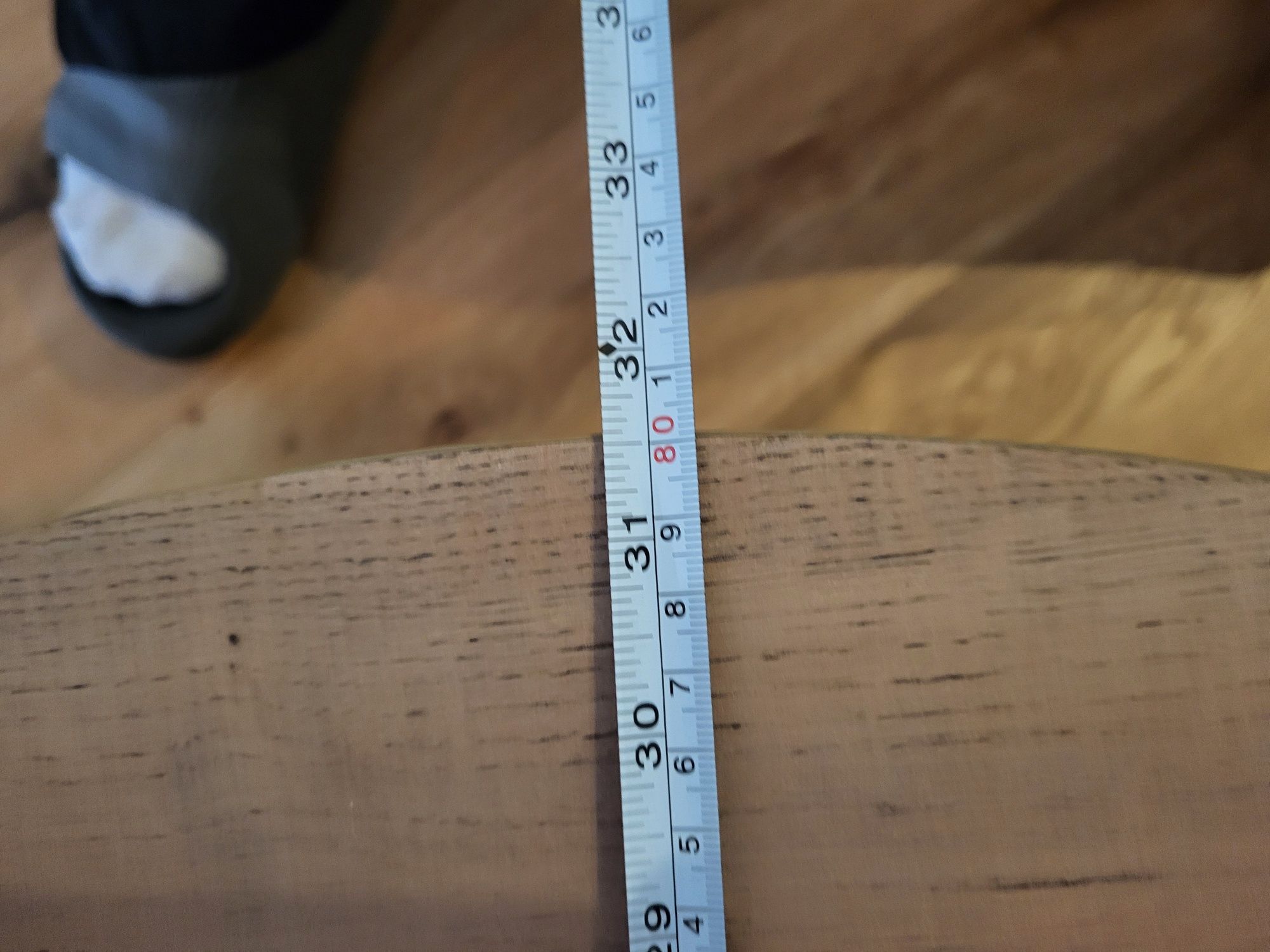 Mesa de Café de madeira com pernas metálicas