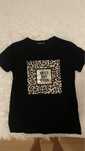 Stradivarius damska czarna t-shirt