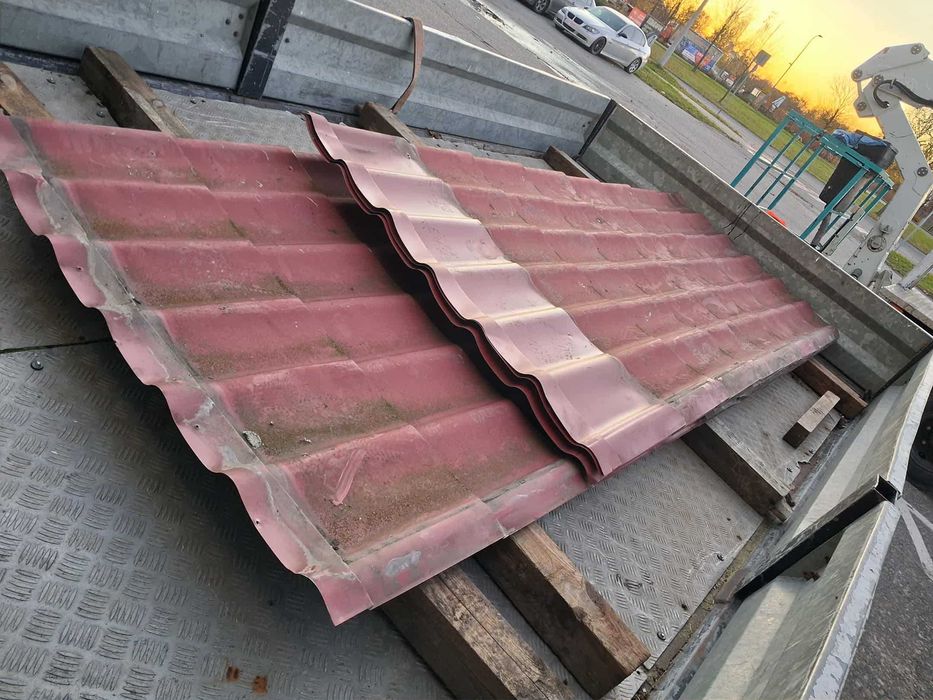 Blachodachówka, blacha z demontażu