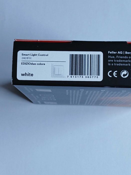 Feller EdizioDue Włącznik światła - dedykowany do Philips HUE*nowy*org