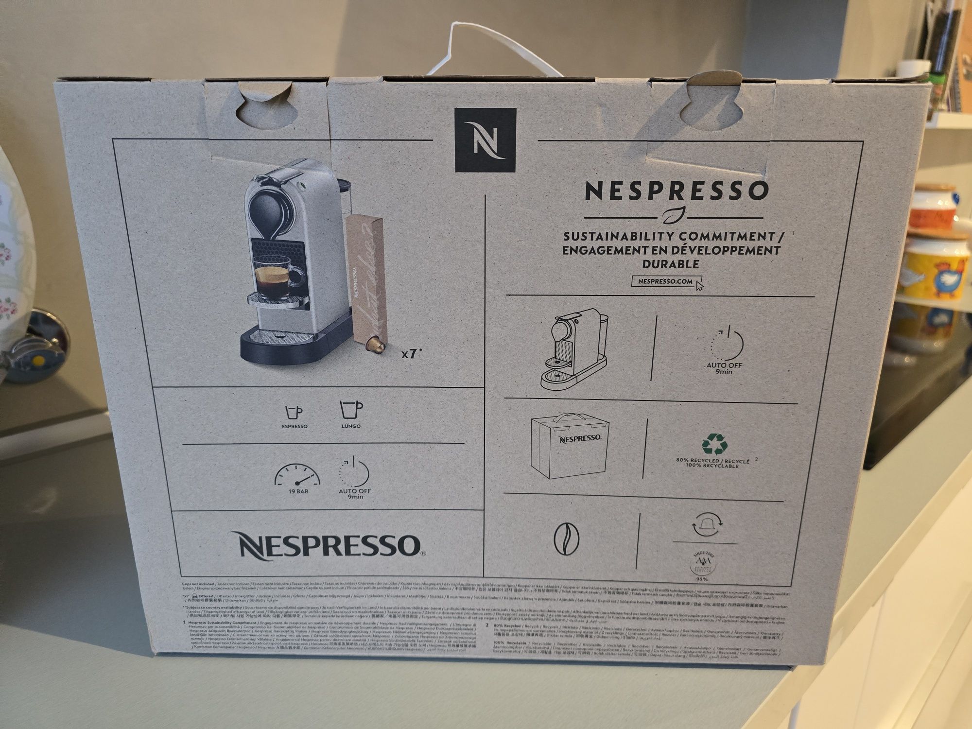 Maquina de Cafe Nespresso
