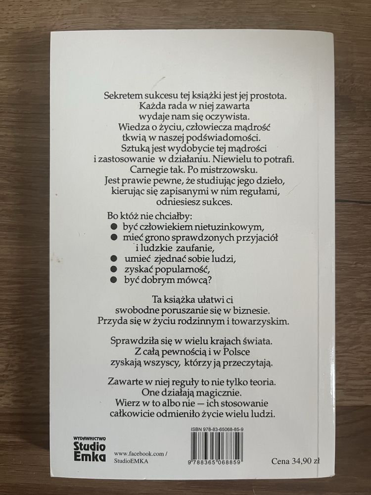 Jak zdobyć przyjaciół i zjednać sobie ludzi Carnegie Dale