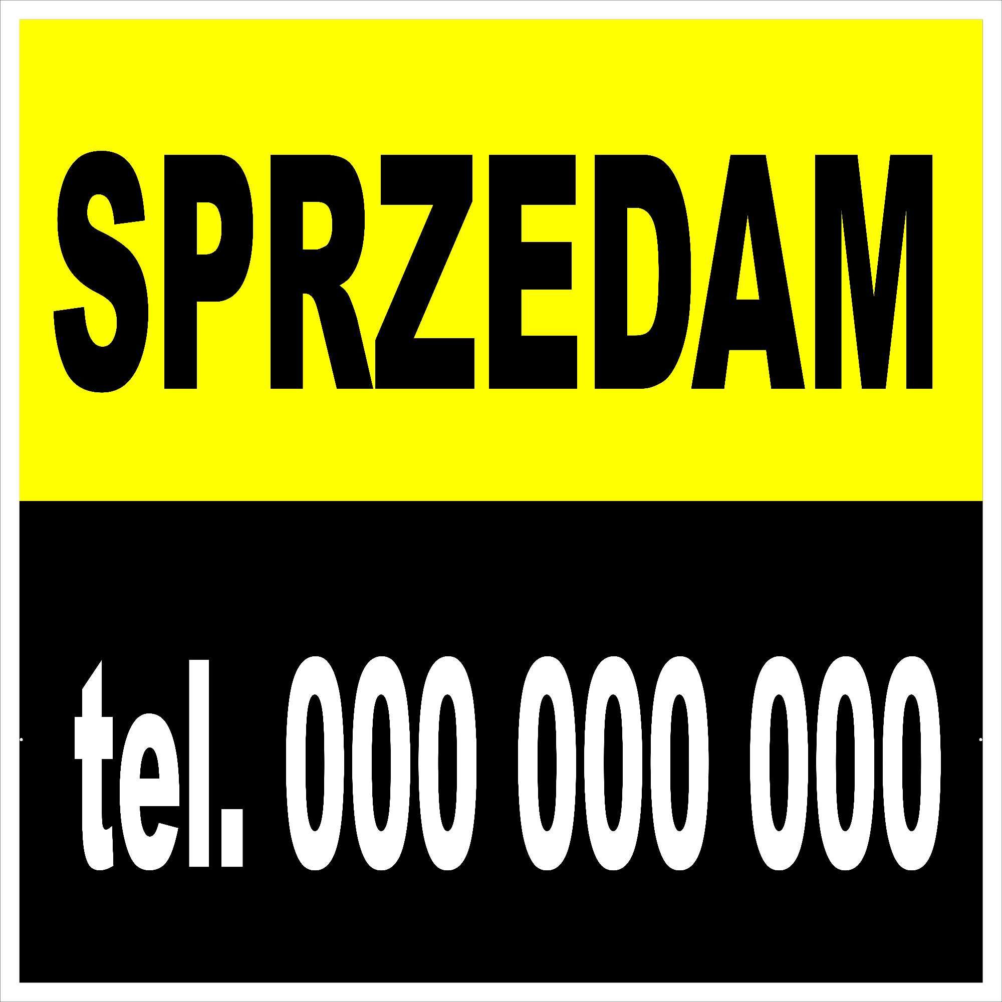 baner sprzedam 1m x 1m