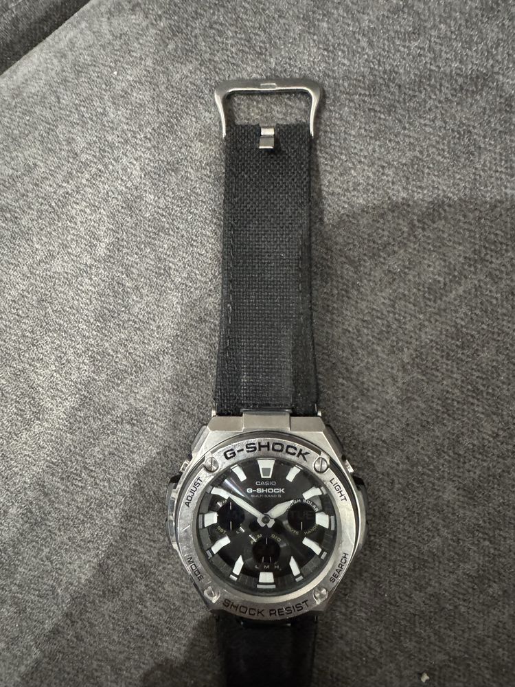 Casio G‑Shock GST‑W130C Black — Solar