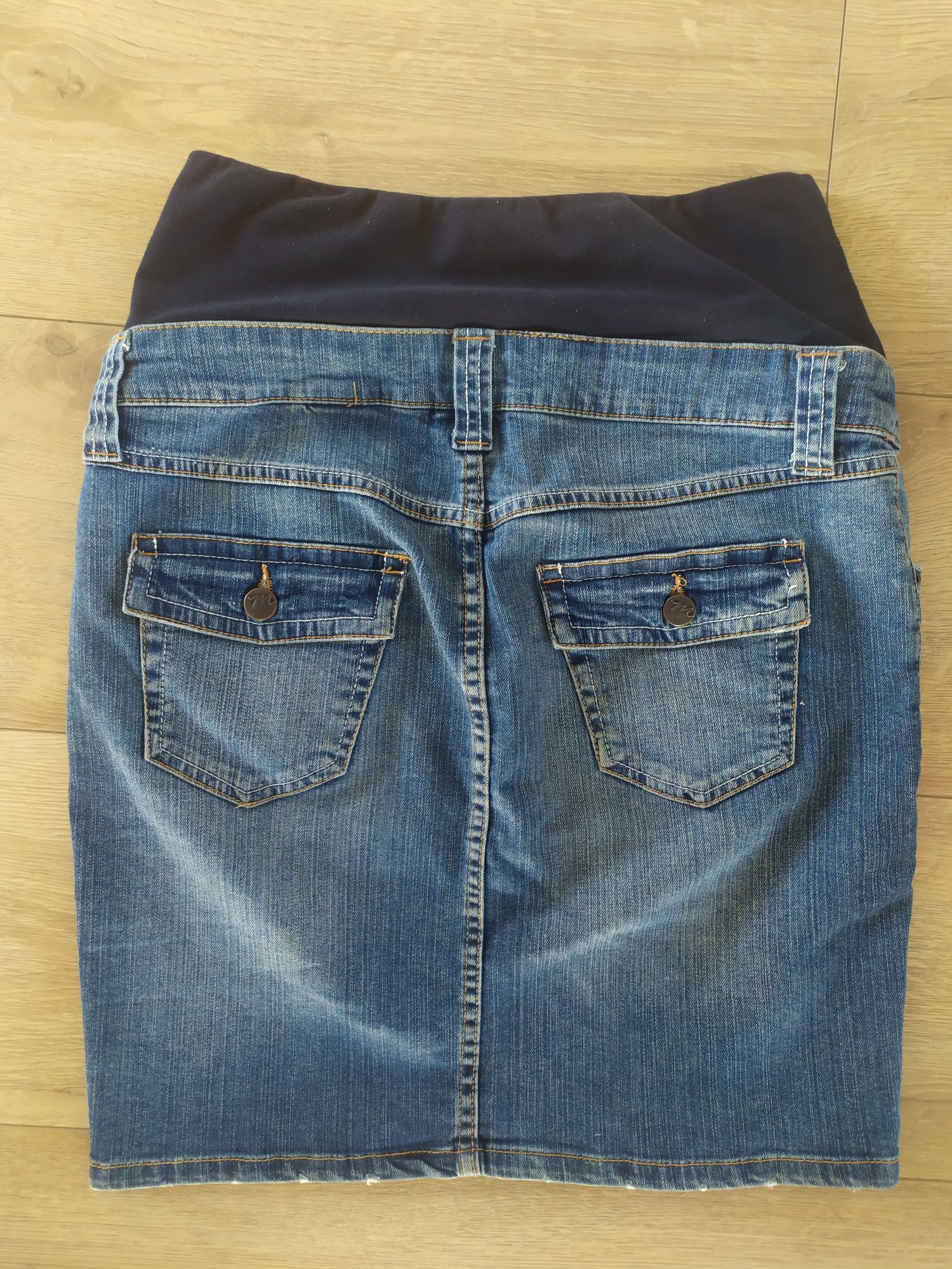 Spódnica ciążowa jeans H&M mama 36 S