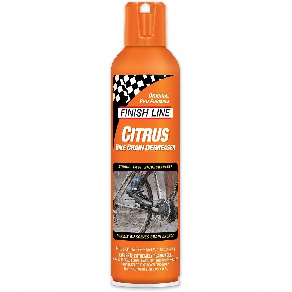 Finish Line Citrus 360ml Odtłuszczacz areozol