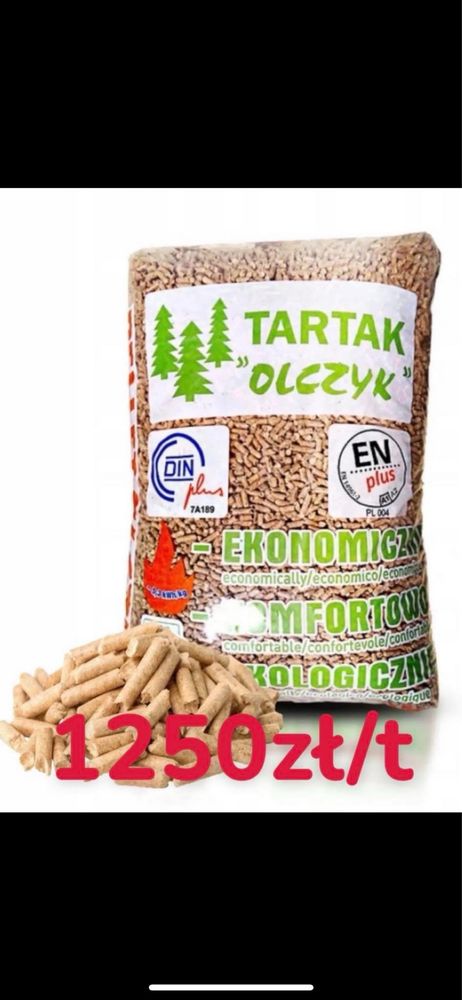 Pellet Ekogroszek Grudzien olczyk BEBELNO wegiel 18,5MJ barlinek