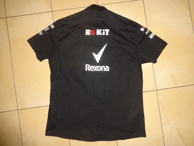 Williams Racing Rokit Pirelli Orlen AMG Rexona sportowa koszula 2XL