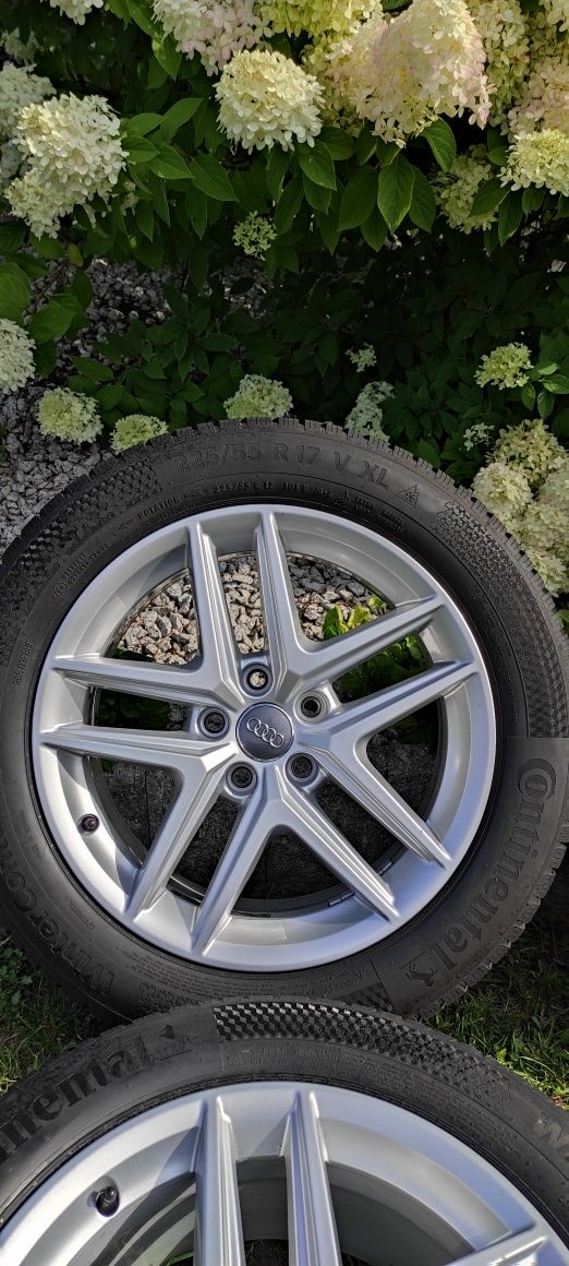 Koła alufelgi ZIMOWE Audi 5x112 oryginalne felgi A4 ALLROAD  A5