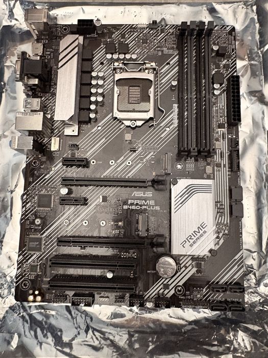 Материнська плата asus prime b460 plus