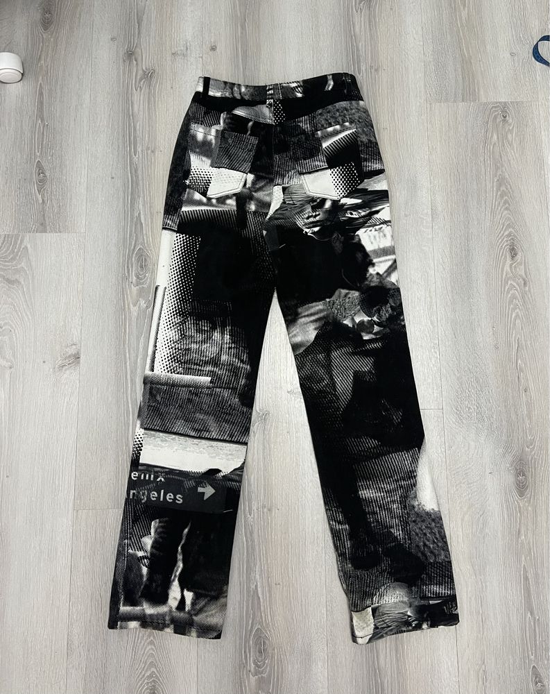 джинси y2k, модні, широкі