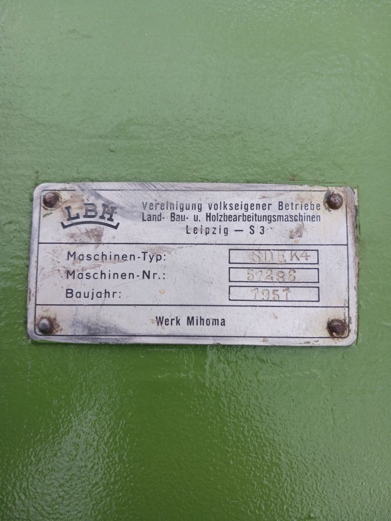 Grubościówka 60  strugarka heblarka