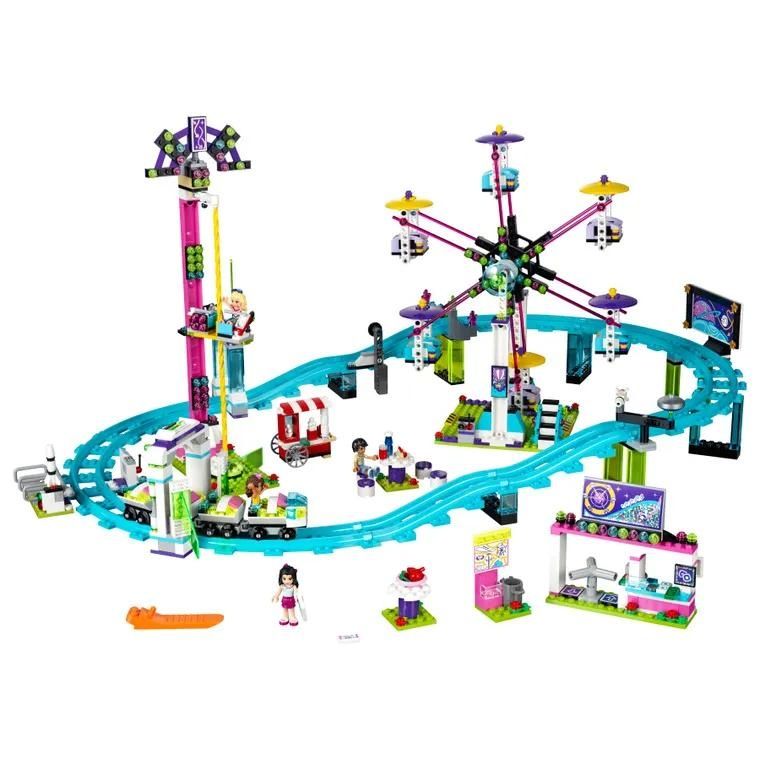 Klocki lego friends Kolejka górska w parku rozrywki 41130