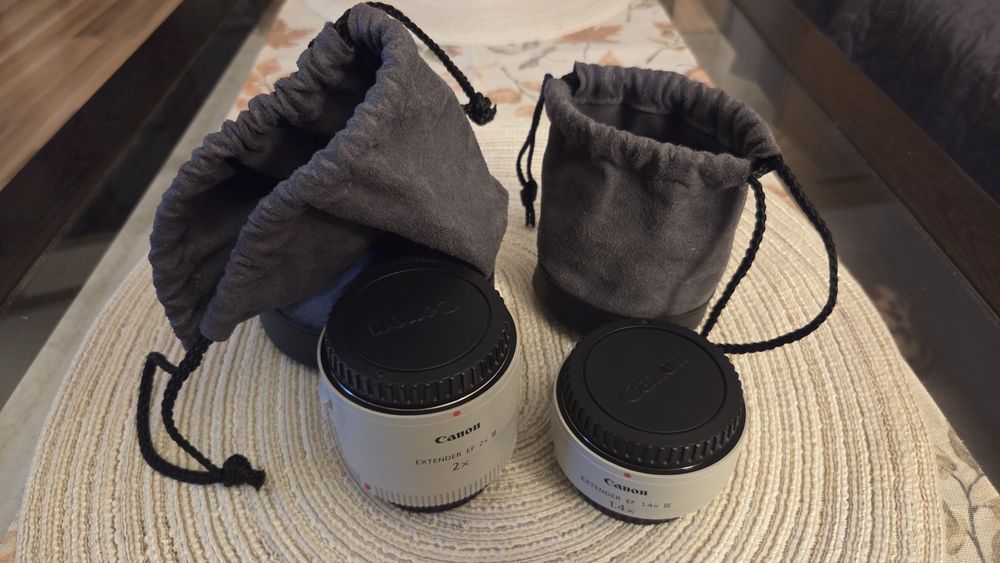 Canon Extender EF 1.4x III + 2x III – komplet, stan idealny