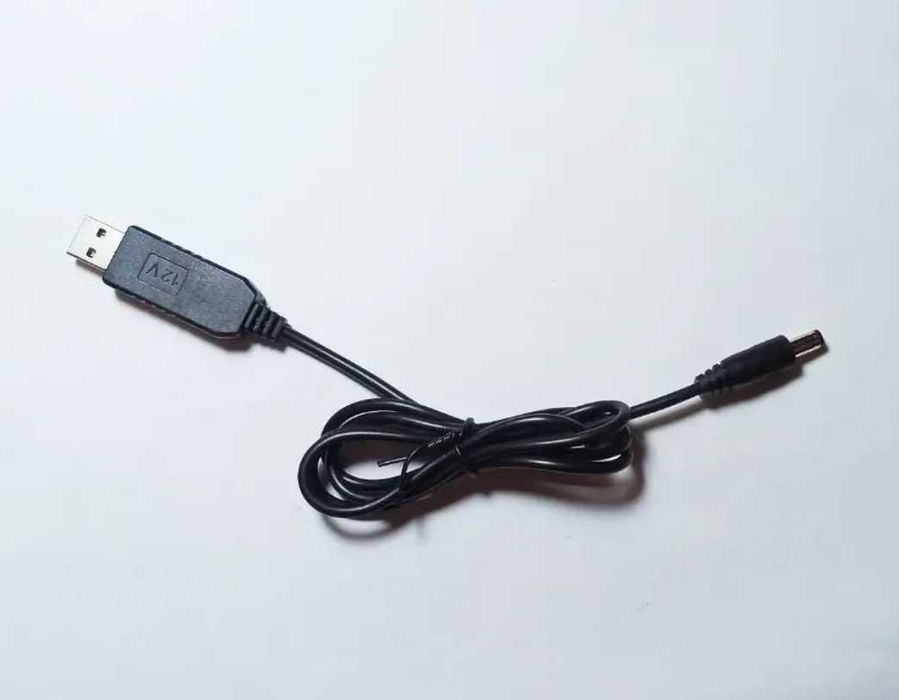 Кабель USB для роутера - перетворювач напруги 5V-12V(9V) ціна 50грн