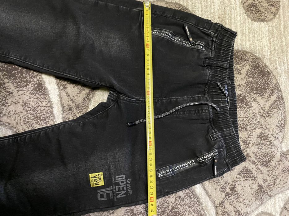 Джинси мом на флісі на хлопчика 134-146