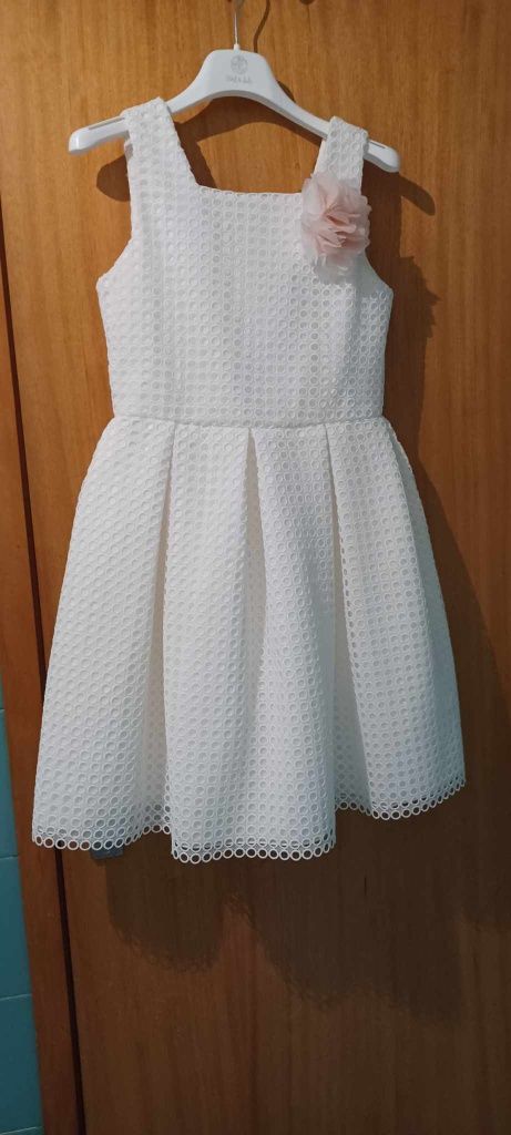 Vestido branco menina