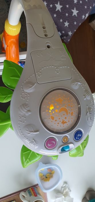 Karuzela do łóżeczka z projektorem smily play