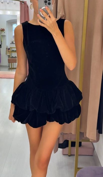 Сукня оксамитова коктельна