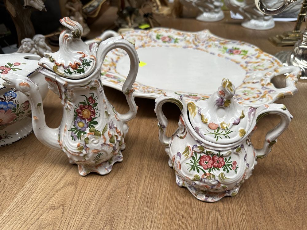Piękny chiński wazon 61cm ręcznie malowany