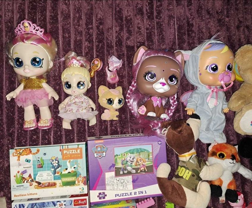 Іграшки 2+. Kindi Kids, Cry babies, конструктор, пазли, поп, медицина