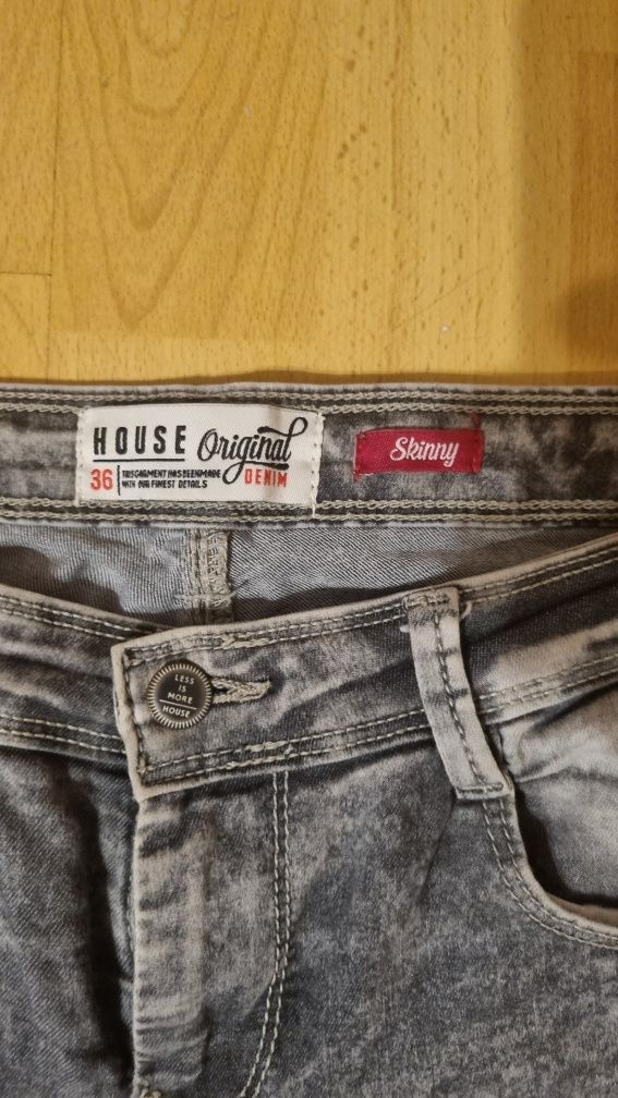 House jeansy spodnie rozmiar 36