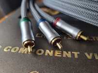 2x Kabel 3RCA-3RCA 1.8M Cabletech Component GOLD EDITION