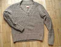 Ciepły sweter wełniany M Tihergill