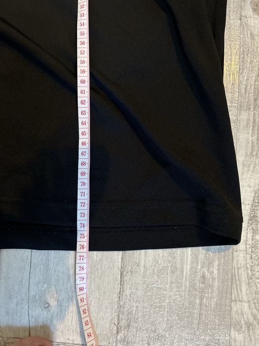 Czarny t shirt polo z kołnierzykiem 3XL polówka męska