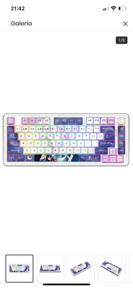 Nowa klawiatura red dragon cyrus pro