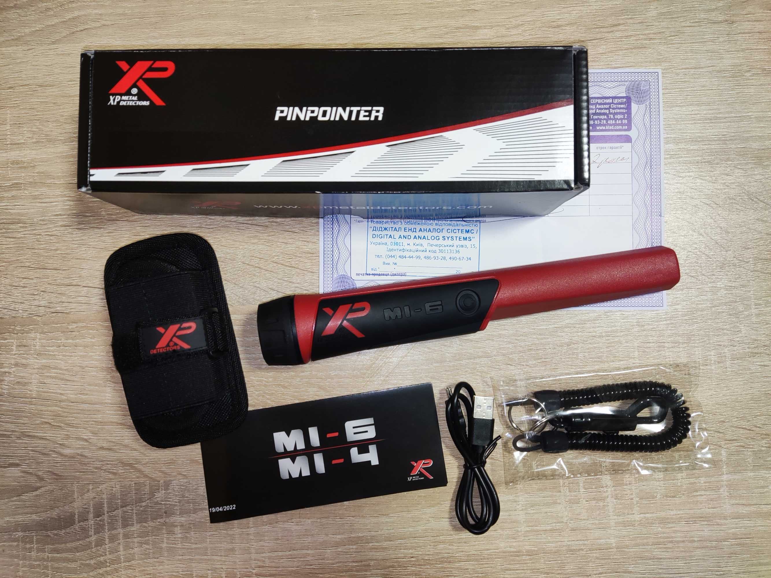 Пінпоінтер MI-6 XP металошукач, новий, гарантія