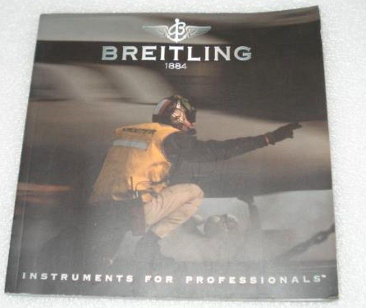 Livro  relógios Breitling  2001/2002