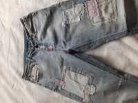 Spodnie jeansowe WIYA włoskie rozmiar S