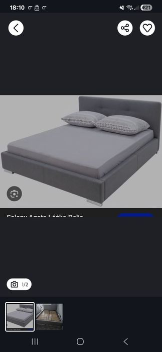 Łóżko 160x200 Agata Meble