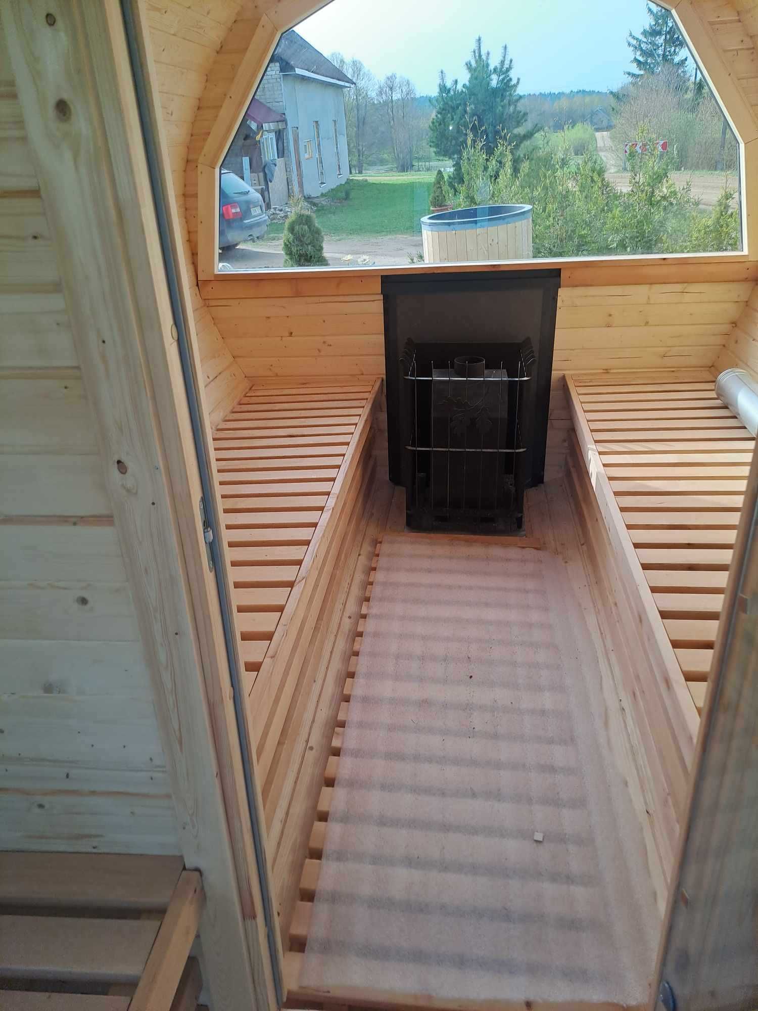 Sauna ogrodowa 4,20m