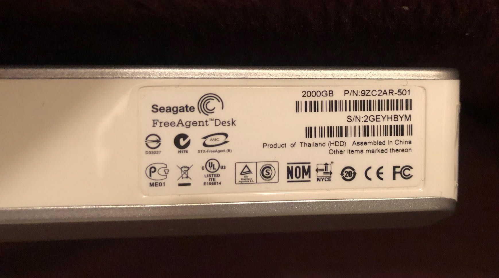 Внешний диск Seagate