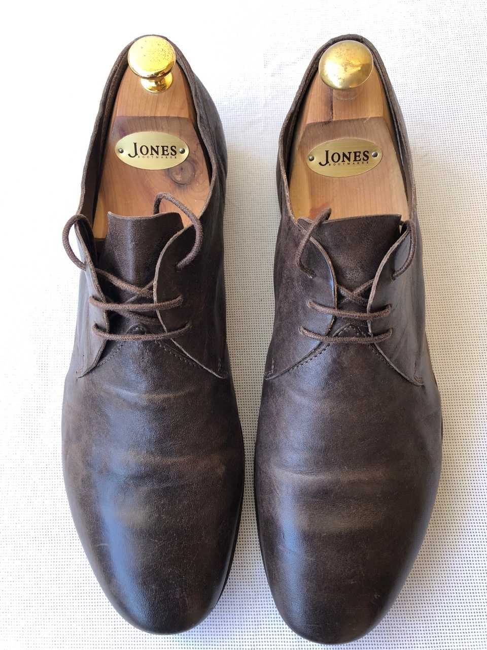 Мужские кожаные туфли на шнурках  Officine Creative (Италия)