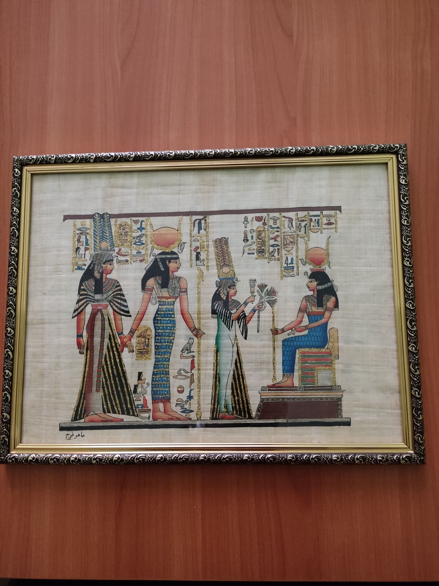 Продам картину ЕГИПЕТ (ручная работа на папирусе)