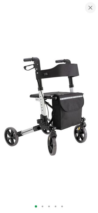 Ролатор Kesser, ходунки на колесах для взрослых и инвалидов алюминиевы