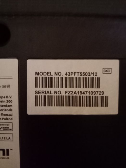 Telewizor Philips 43cale LED