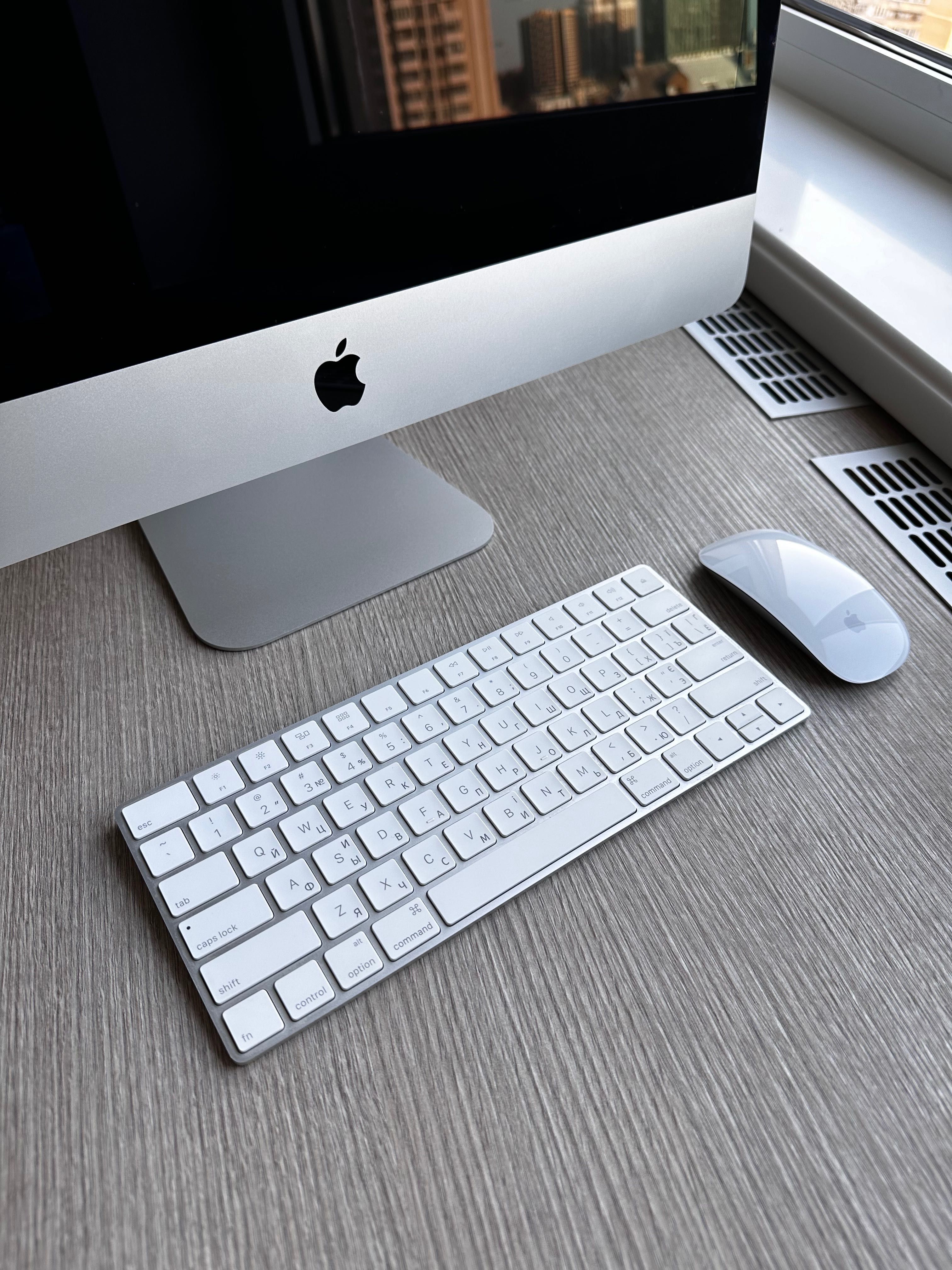 iMac 21.5 Retina 4K core i7/16Gb/1Tb + keyboard+mouse late 2015