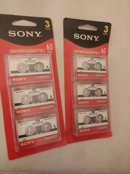 Mini cassete (3 unidades)