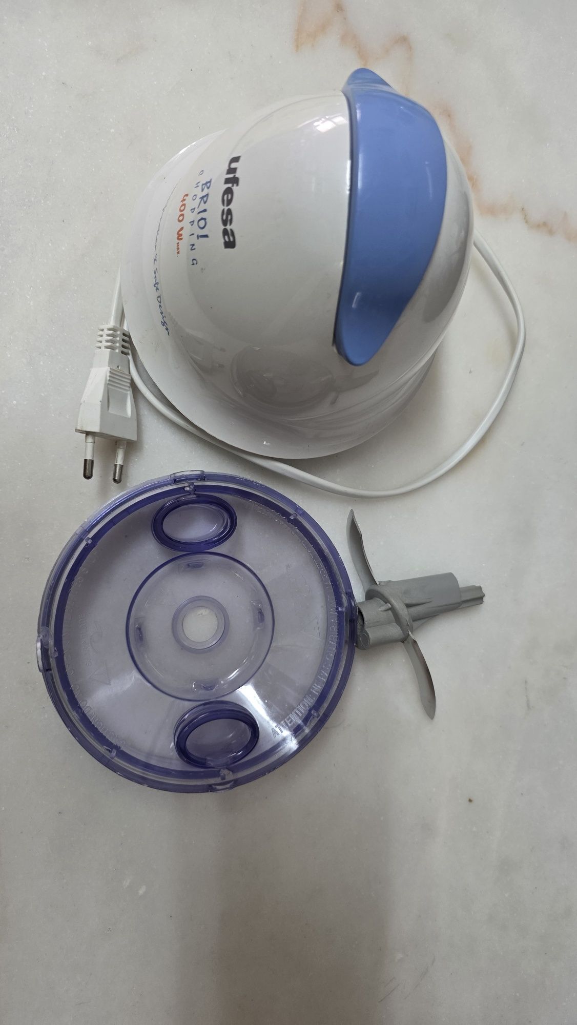 Motor Ufesa Brio chopping 400W e lâmina usada em bom estado