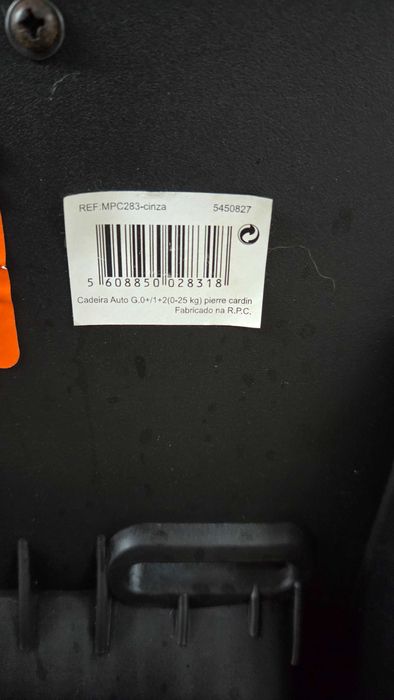 Cadeira auto bebé