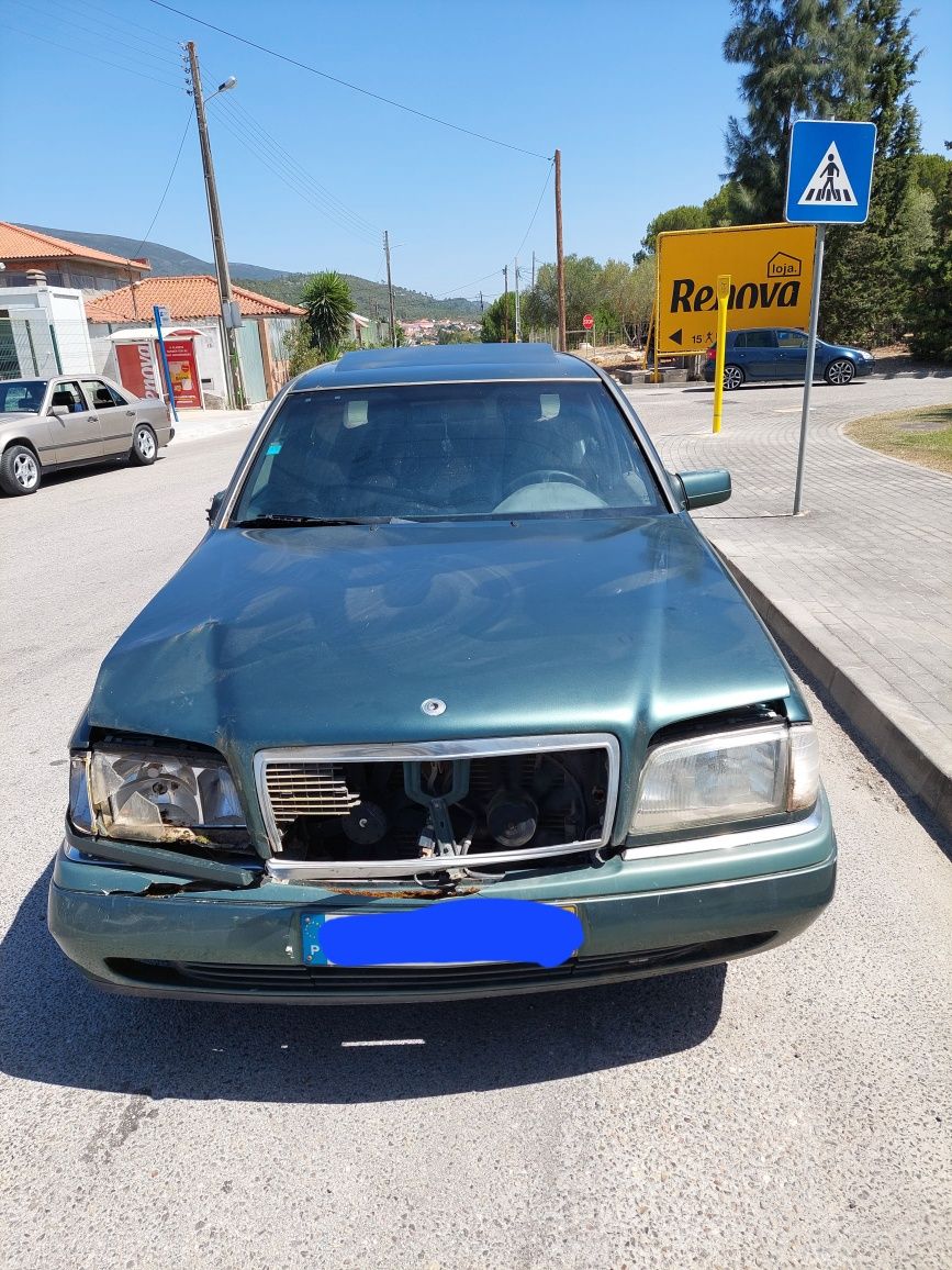 Para peças Mercedes W202 C220 ano 1994 boa mecanica e peças