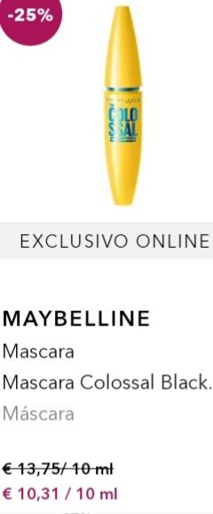 Rímel novo da marca : Maybelline