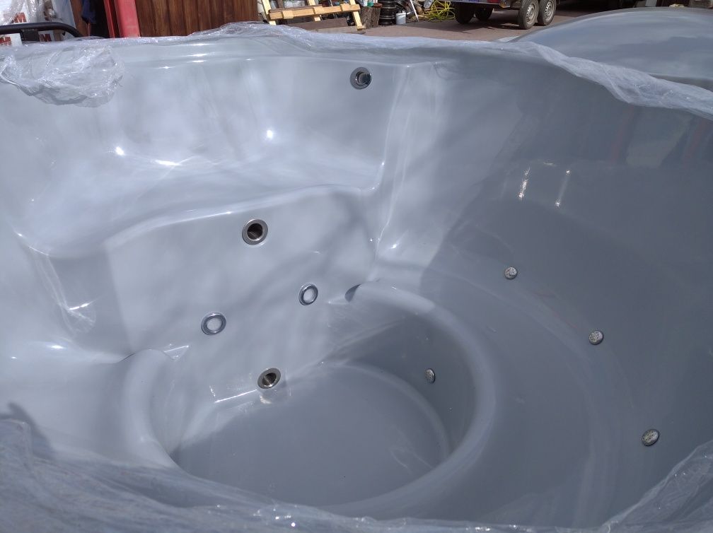 Balia ogrodowa 2,3m jacuzzi basen balia skandynawska