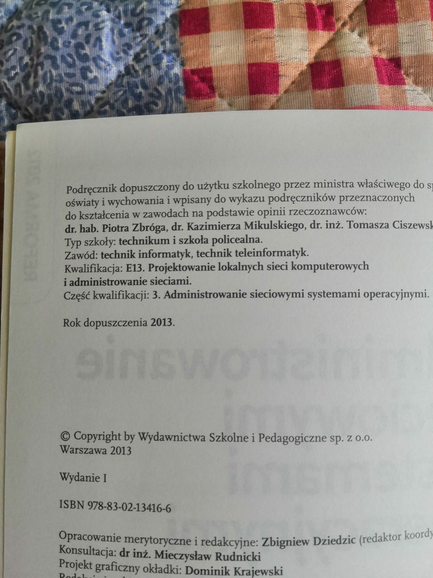 Administrowanie sieciowymi systemami operacyjnymi